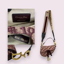 Load image into Gallery viewer, CHRISTIAN DIOR Mini Saddle Bag