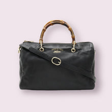 Load image into Gallery viewer, GUCCI BAMBOO BOSTON BAG