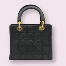 Load image into Gallery viewer, CHRISTIAN DIOR Lady Dior Black