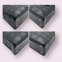 Load image into Gallery viewer, CHRISTIAN DIOR Lady Dior Black