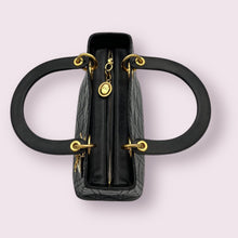 Load image into Gallery viewer, CHRISTIAN DIOR Lady Dior Black