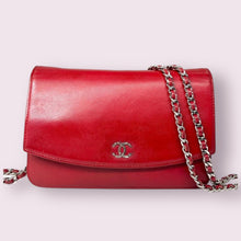 Load image into Gallery viewer, CHANEL Red Caviar WOC