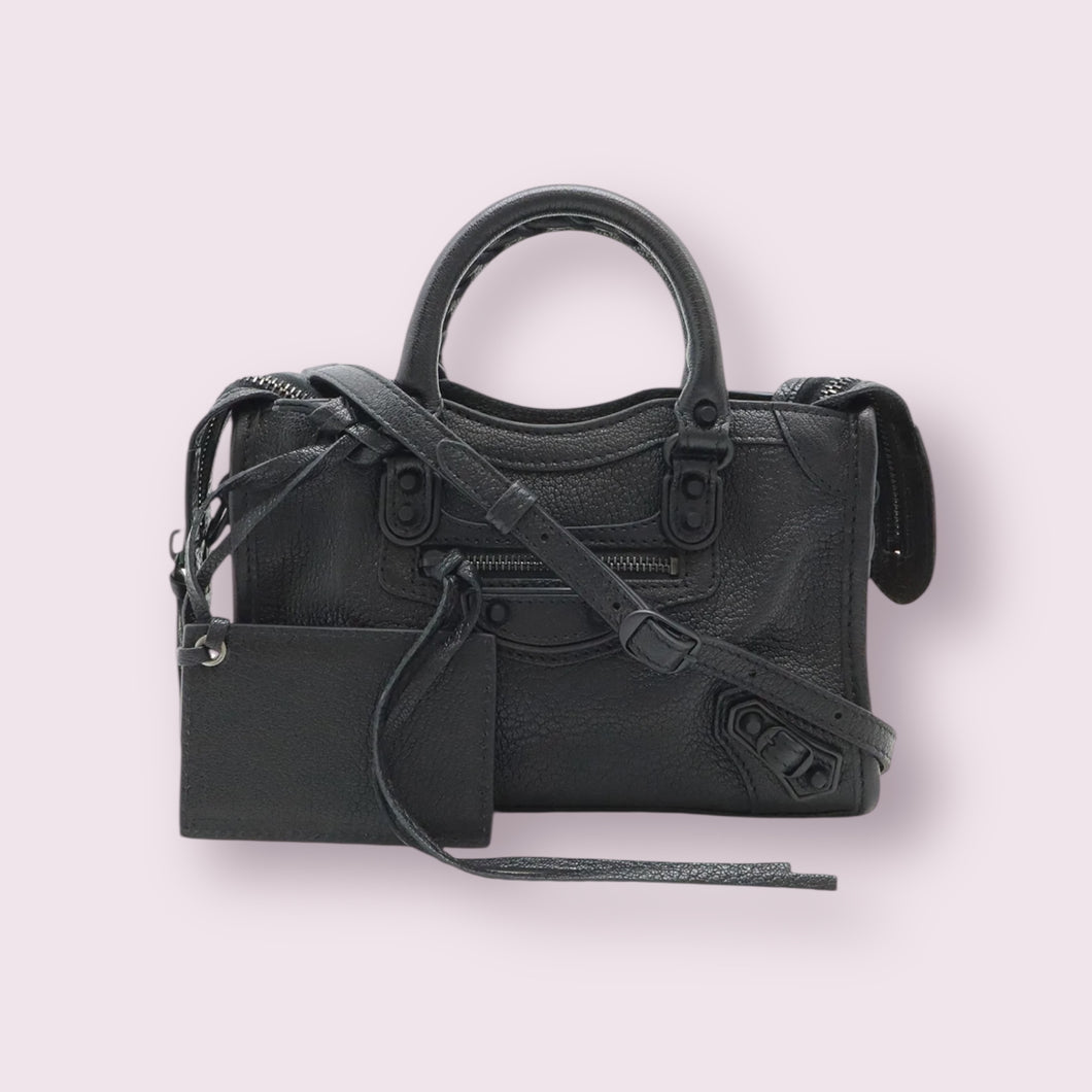 Balenciaga City Mini Black