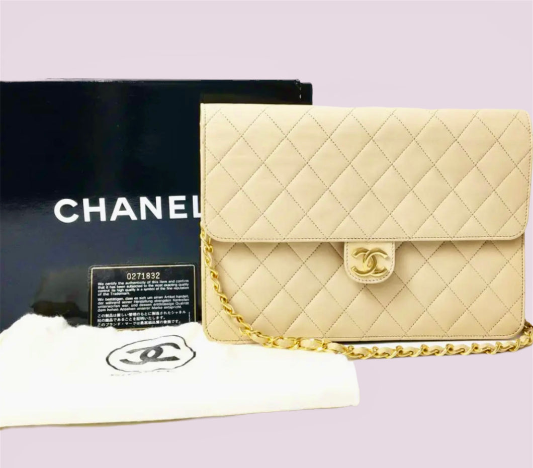 CHANEL Vintage Single Flap