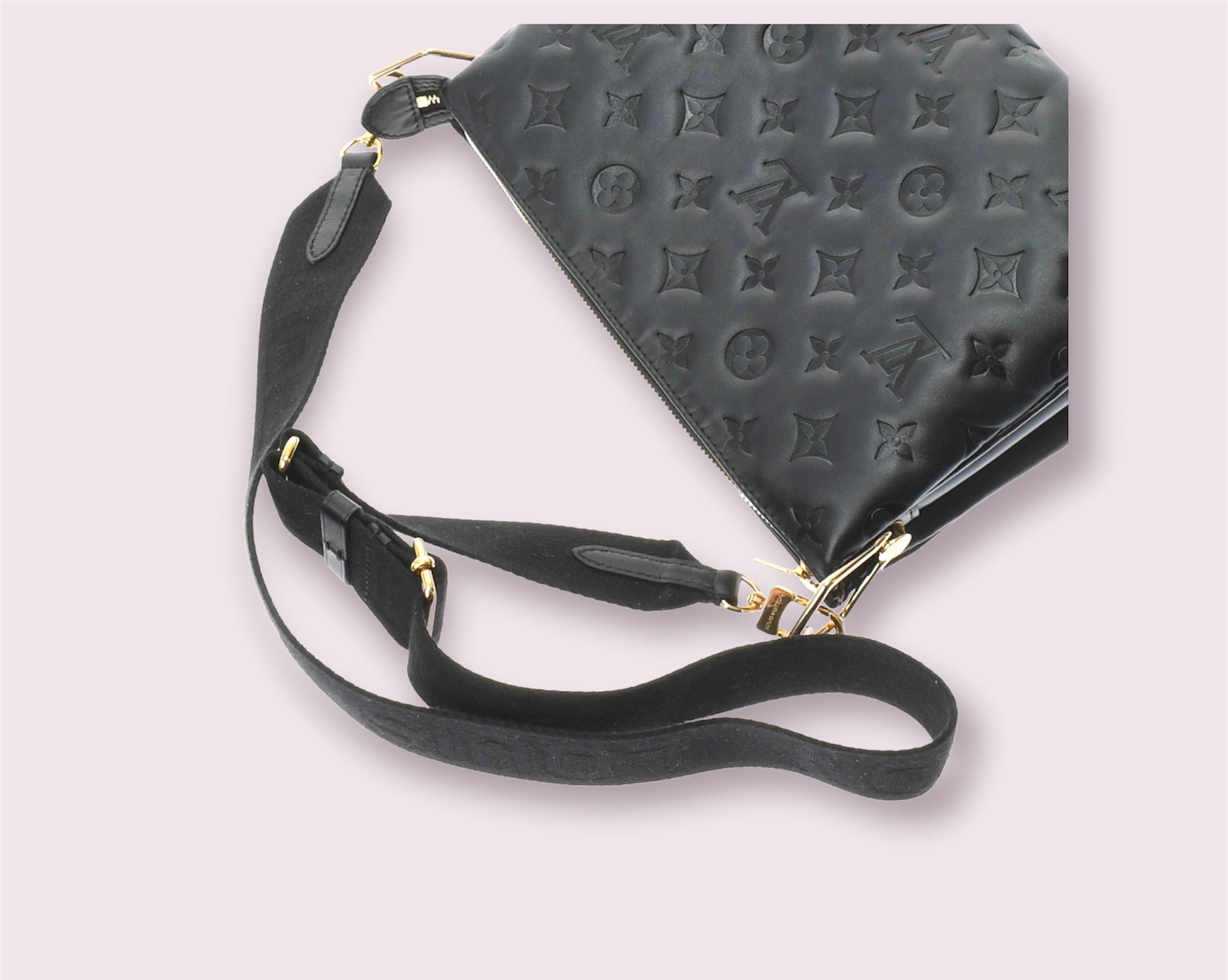 LOUIS VUITTON CoussinPM M57790 Noir Shoulder Bag from japan fedex