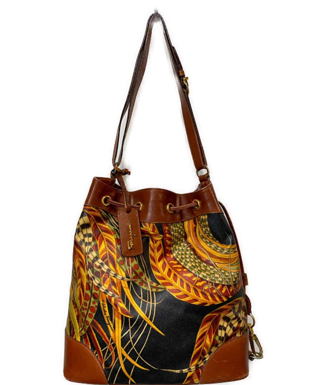 SALVATORE FERRAGAMO Botanical Shoulder Bag